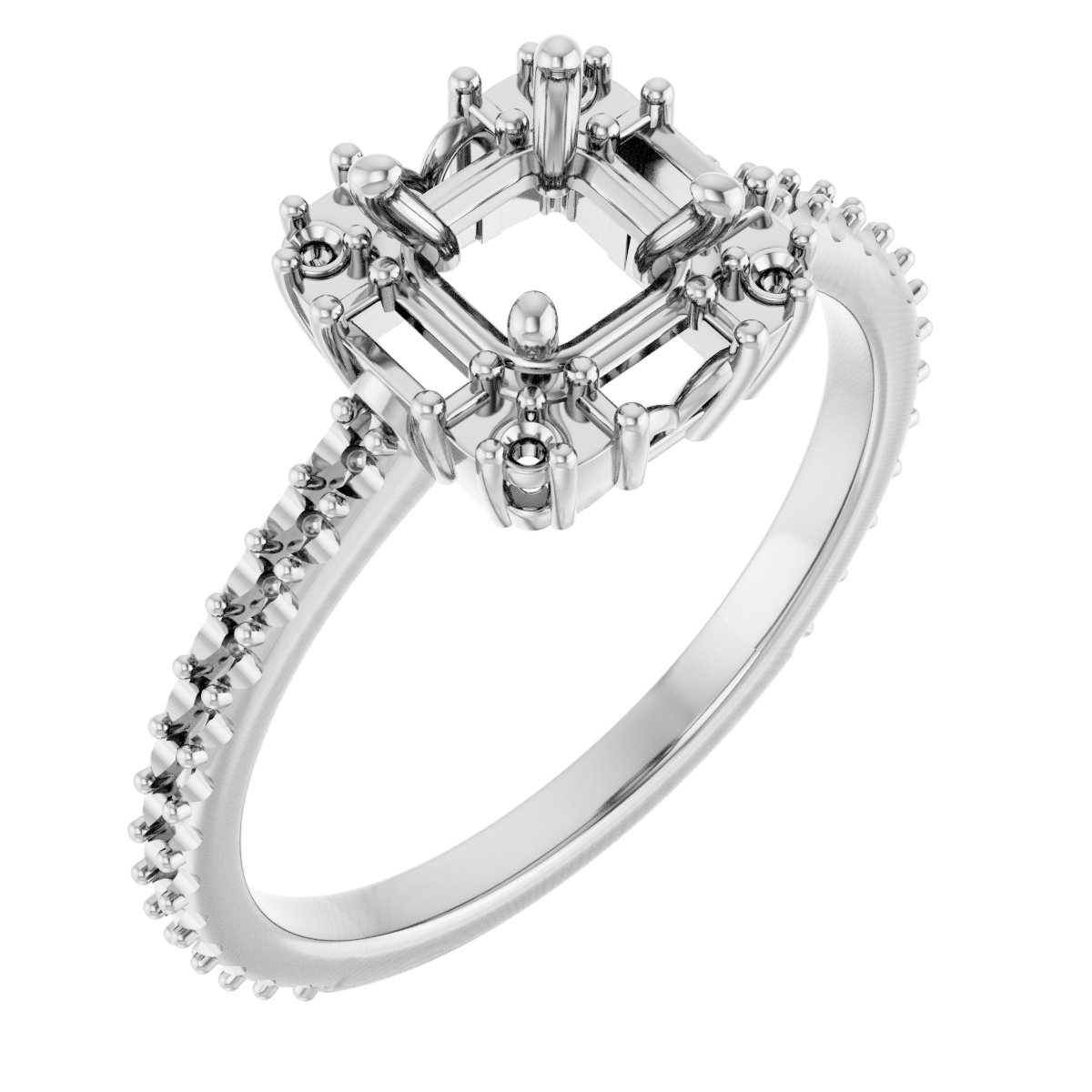 Halo-Style Engagement Ring