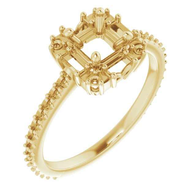 Halo-Style Engagement Ring