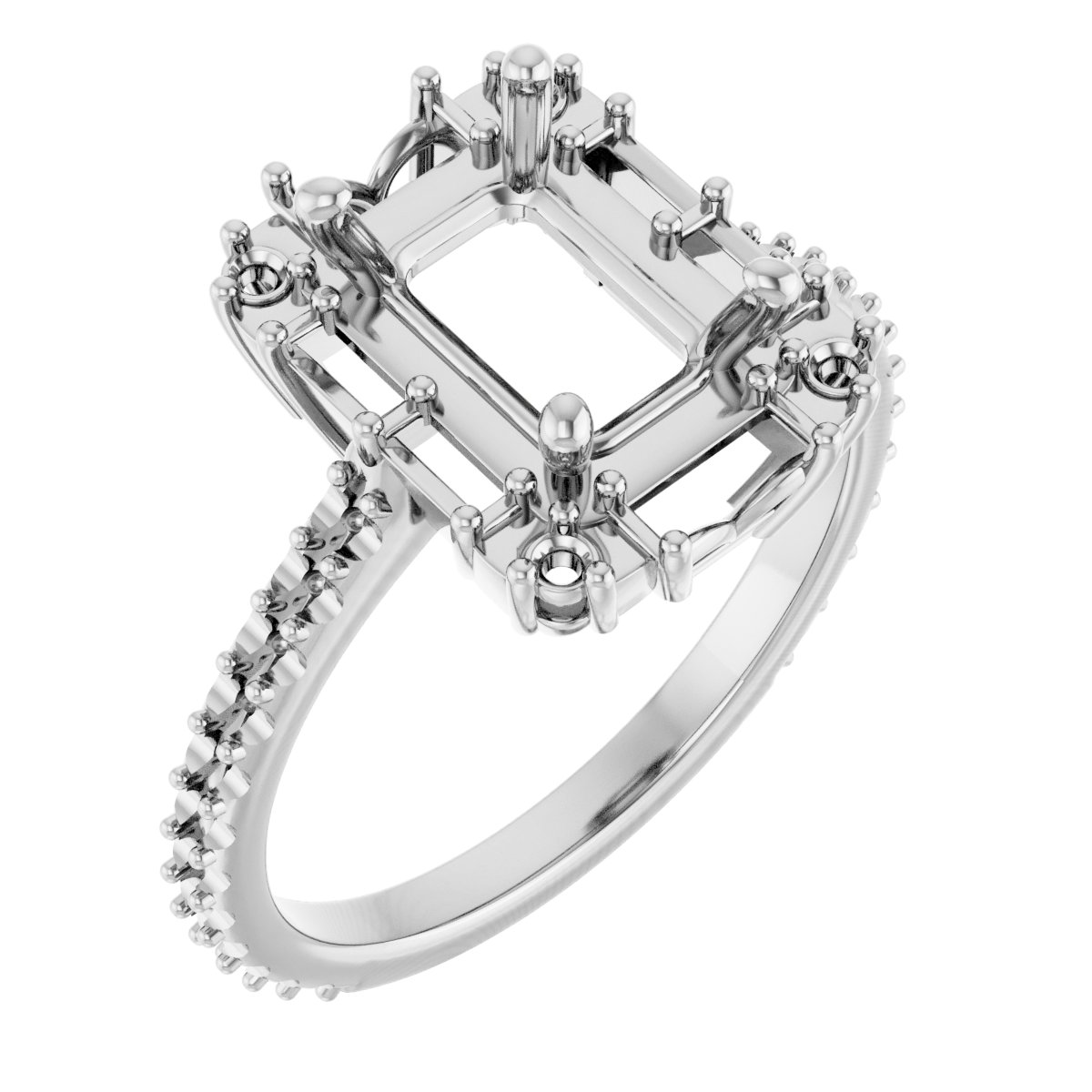 Halo-Style Engagement Ring