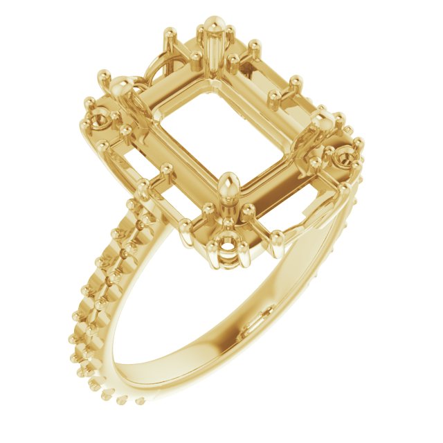 Halo-Style Engagement Ring