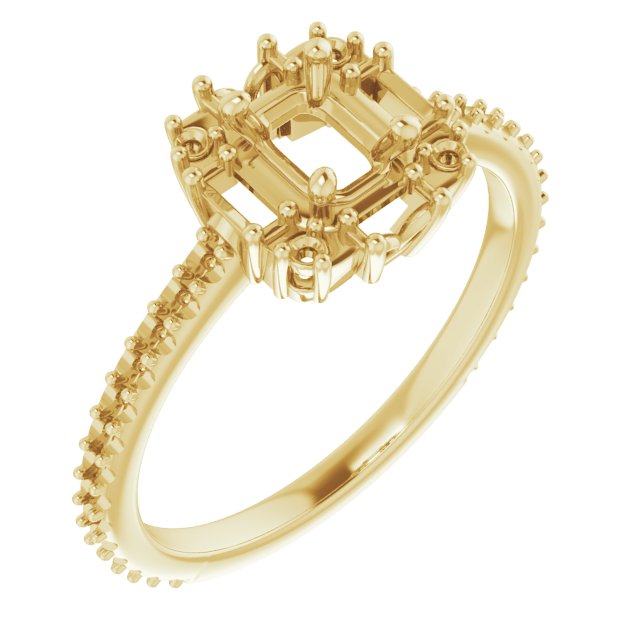 Halo-Style Engagement Ring