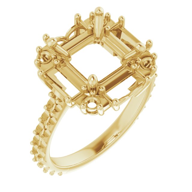 Halo-Style Engagement Ring