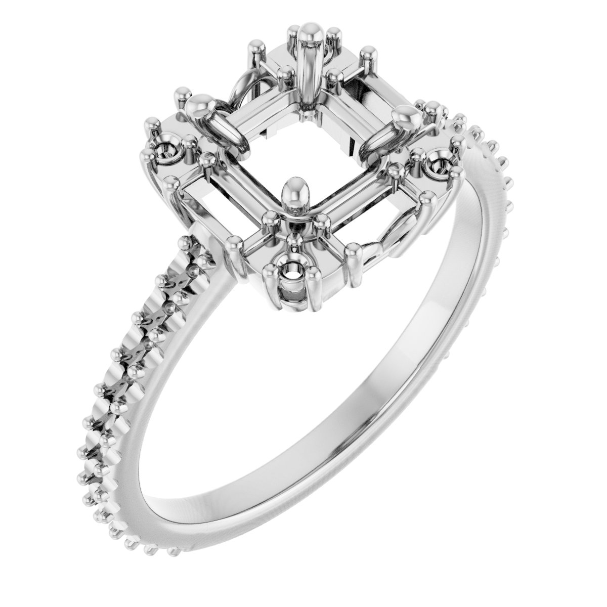 Halo-Style Engagement Ring