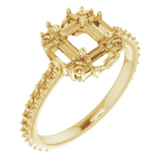 Halo-Style Engagement Ring