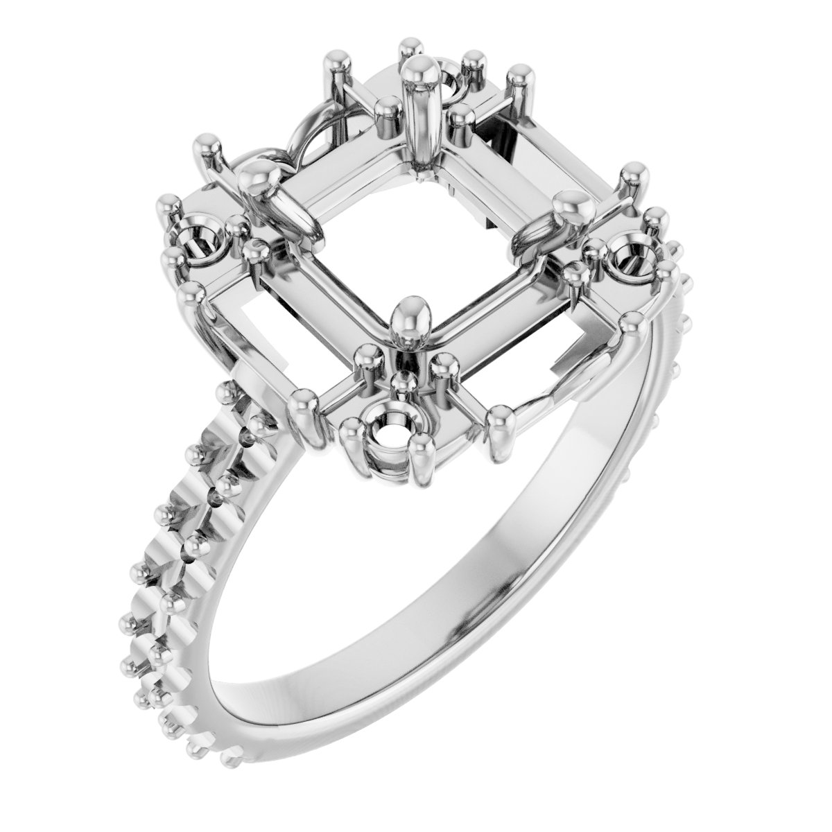 Halo-Style Engagement Ring