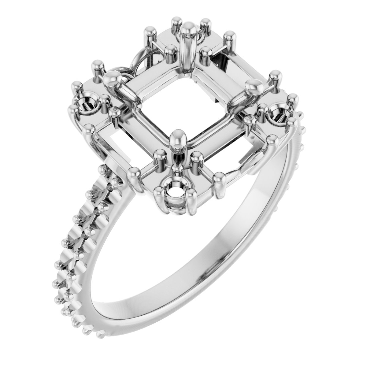 Halo-Style Engagement Ring