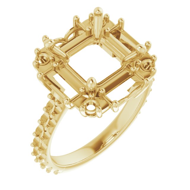 Halo-Style Engagement Ring