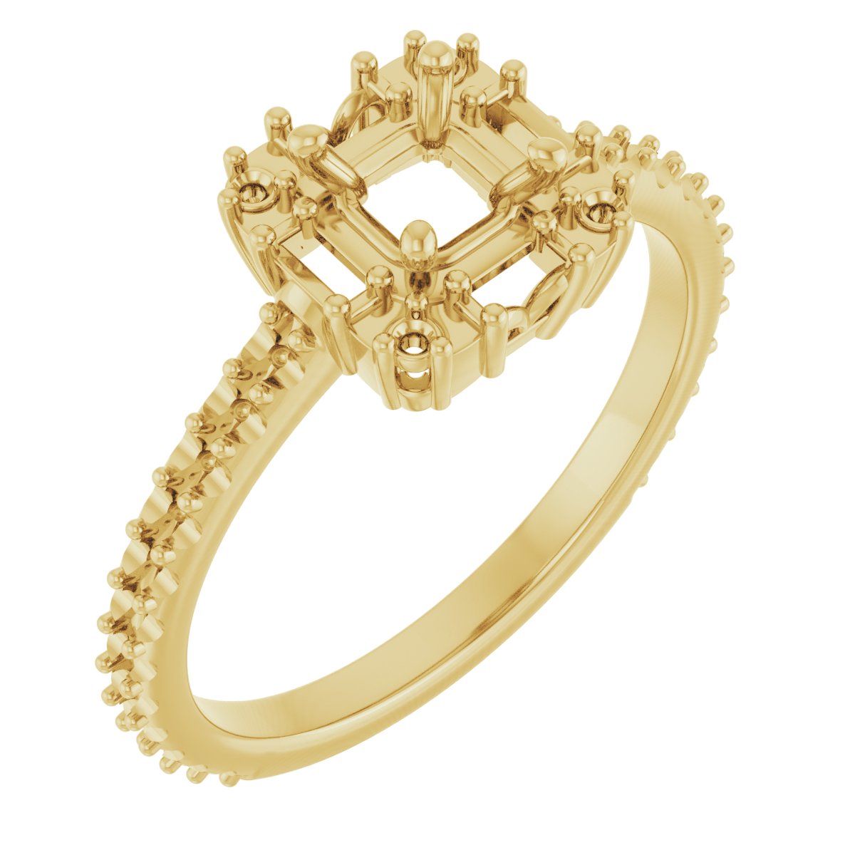 Halo-Style Engagement Ring