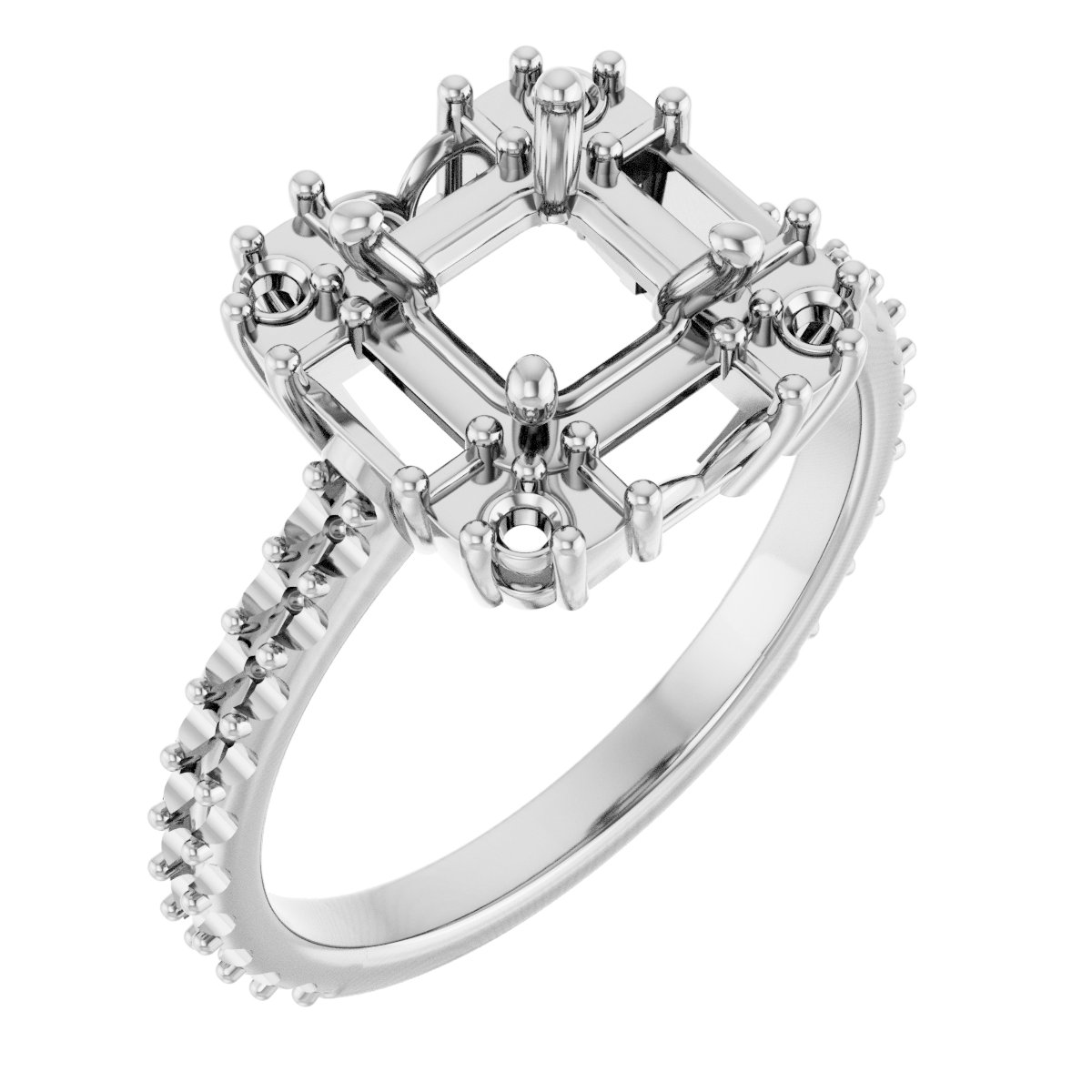 Halo-Style Engagement Ring