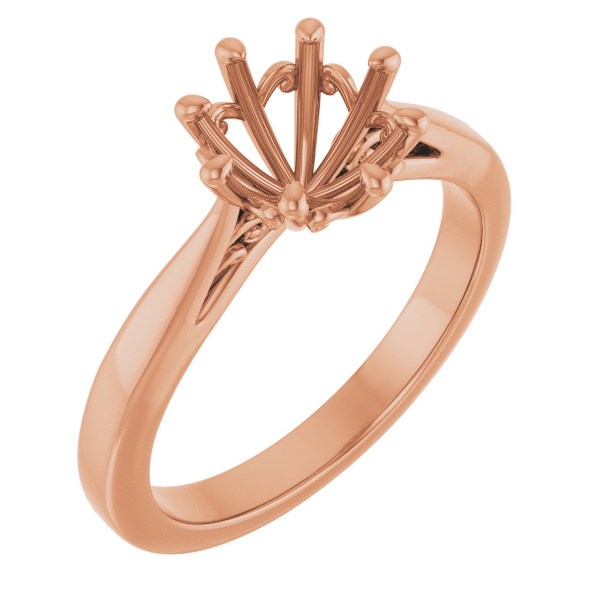 Solitaire Engagement Ring or Band