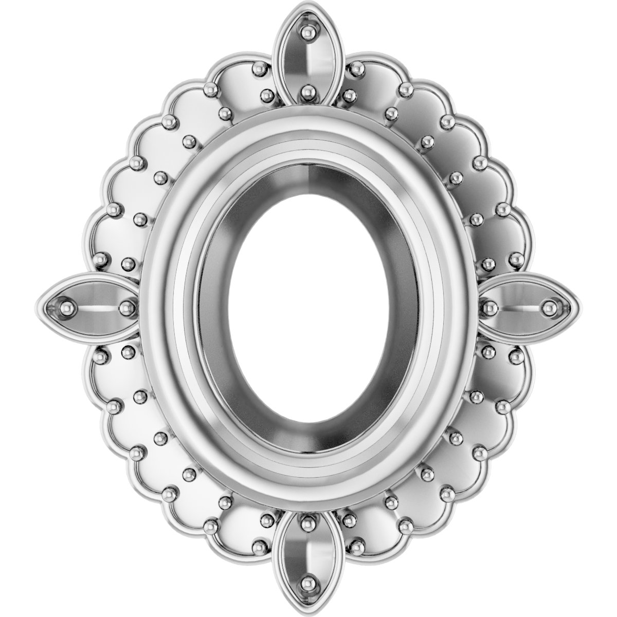 Halo-Style Pendant