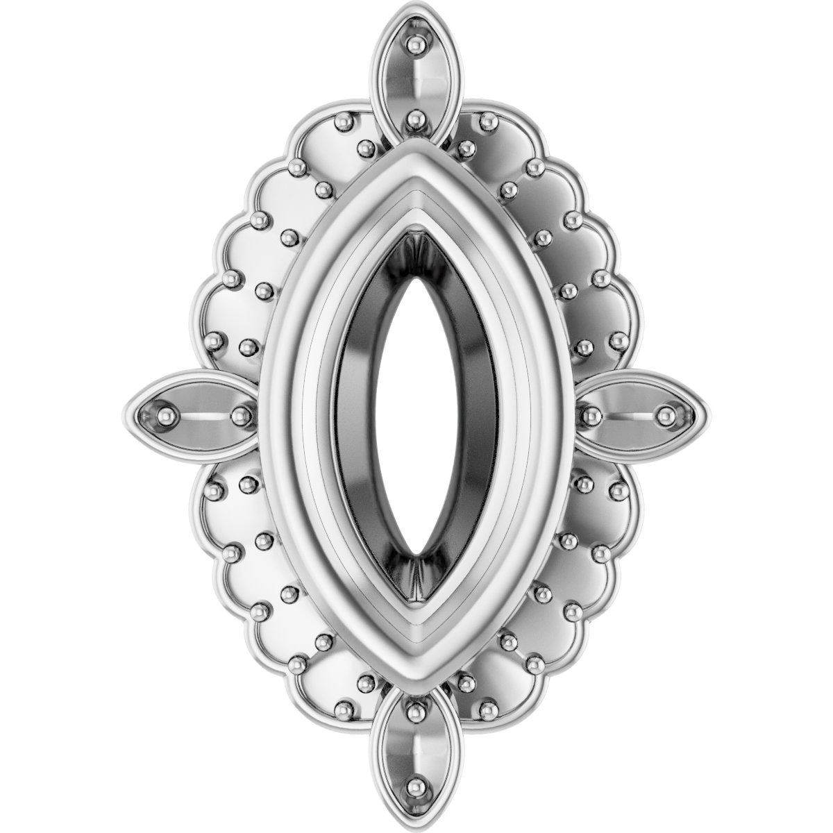 Halo-Style Pendant