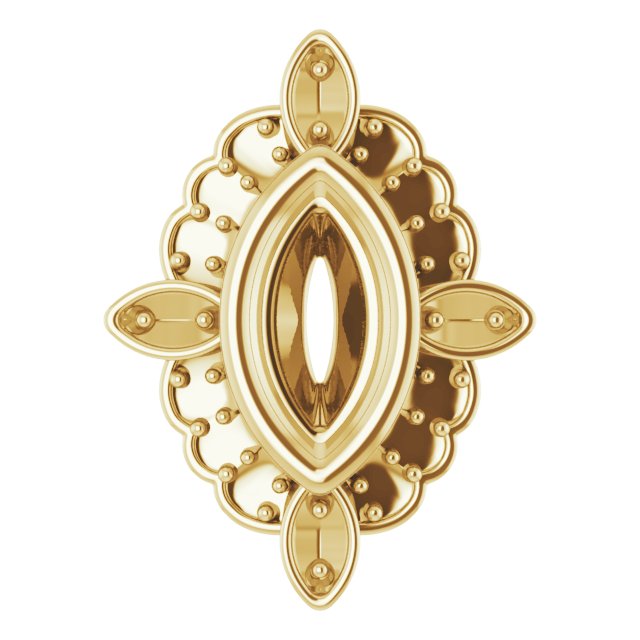 14k Yellow Gold