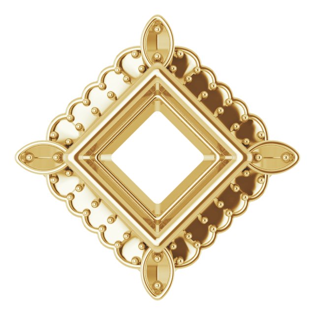 Halo-Style Pendant