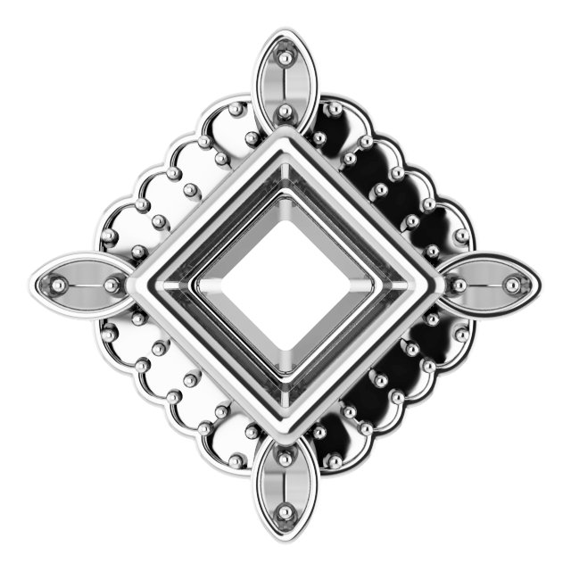 Halo-Style Pendant