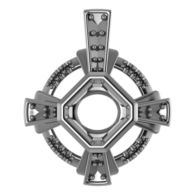 4 mm Square Pendant Mounting
