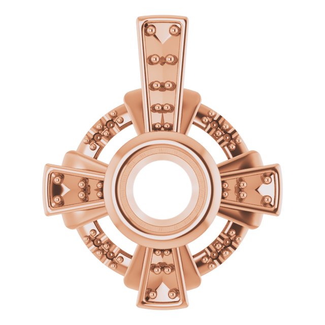 Bezel-Set Accented Pendant