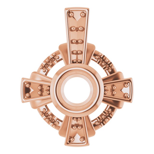 Bezel-Set Accented Pendant