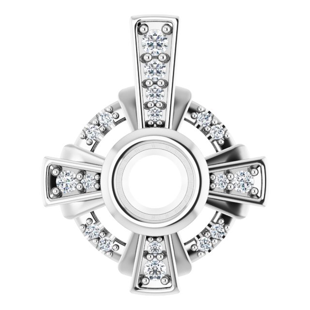14k White Gold
