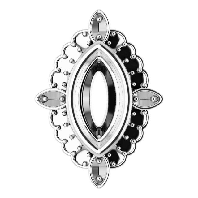 Halo-Style Pendant