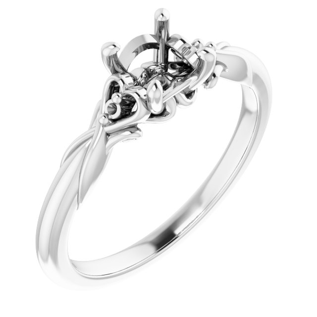 14k White Gold