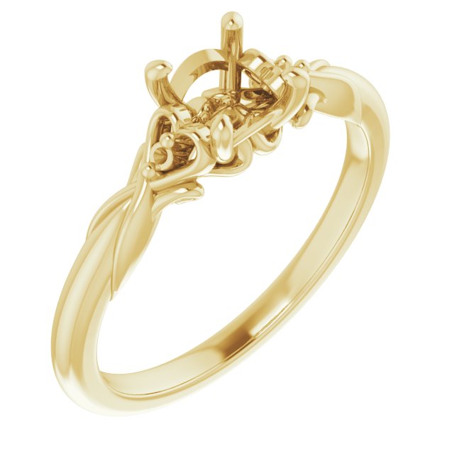 14k Yellow Gold