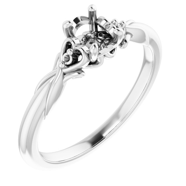 14k White Gold