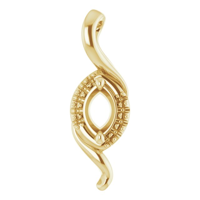 14k Yellow Gold