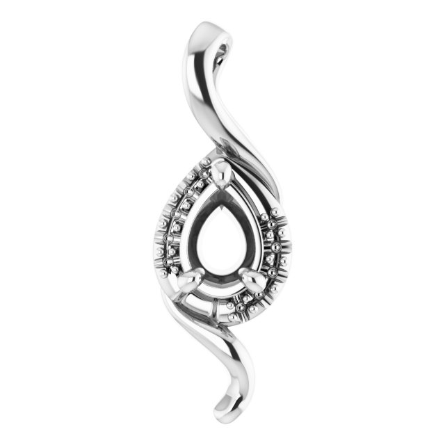 14k White Gold