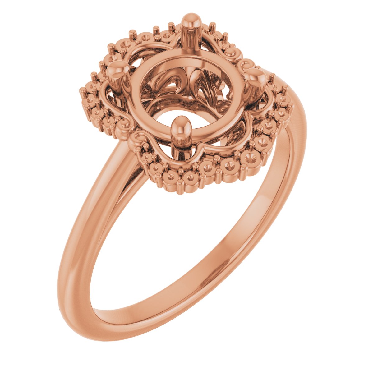 Halo-Style Engagement Ring