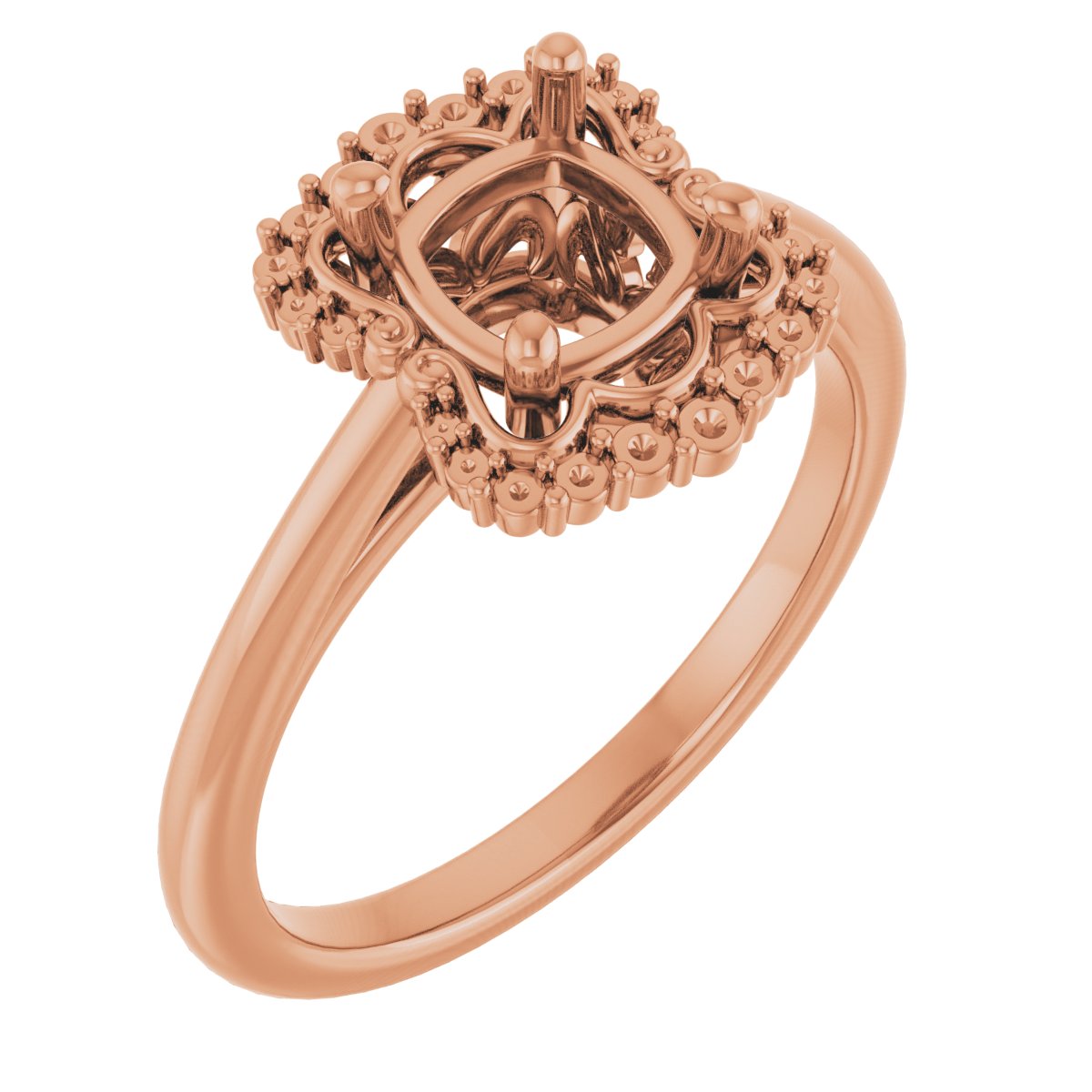 Halo-Style Engagement Ring