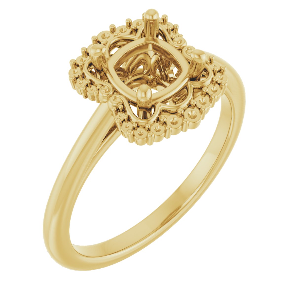 Halo-Style Engagement Ring