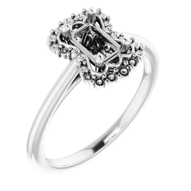 Halo-Style Engagement Ring