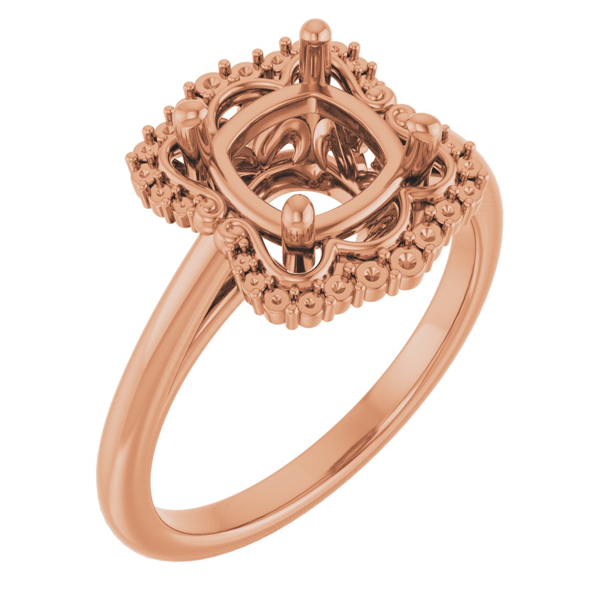 Halo-Style Engagement Ring