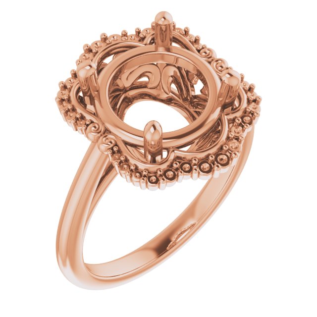 Halo-Style Engagement Ring
