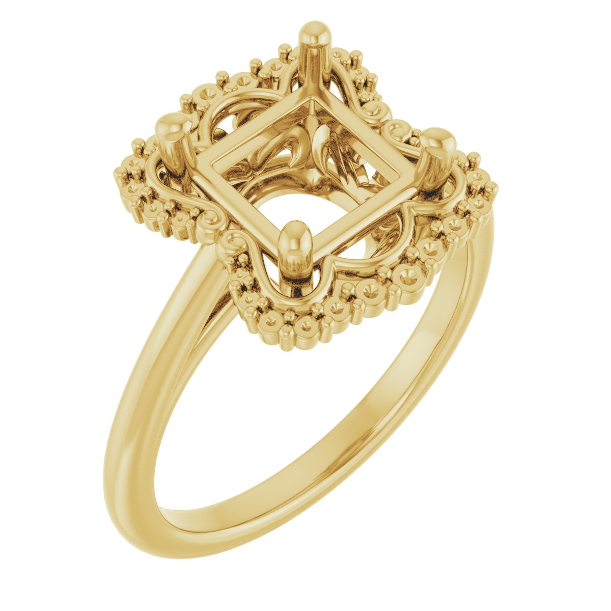 Halo-Style Engagement Ring