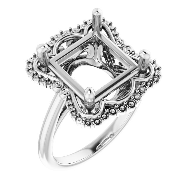 Halo-Style Engagement Ring