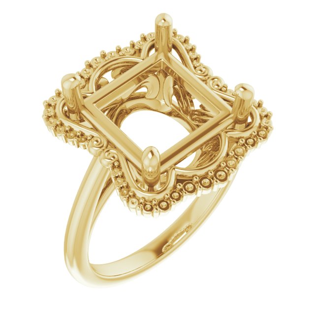 Halo-Style Engagement Ring