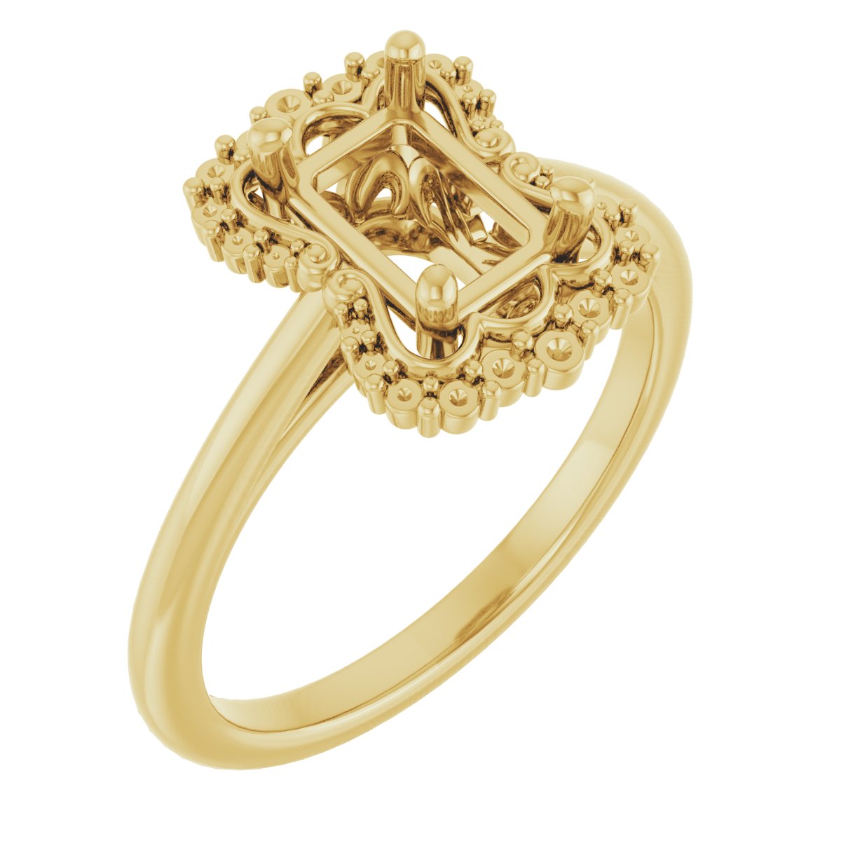 Halo-Style Engagement Ring