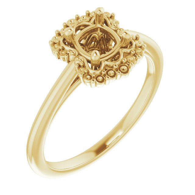 Halo-Style Engagement Ring