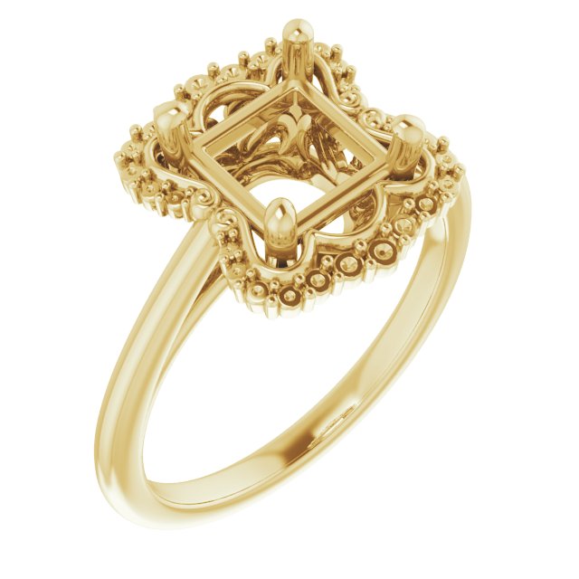 Halo-Style Engagement Ring