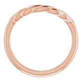 Twisted Contour Band