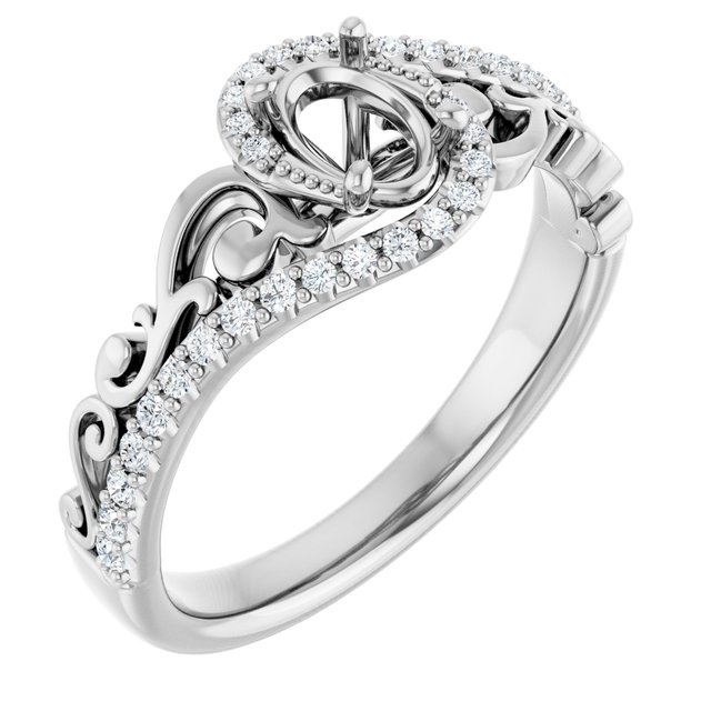 14k White Gold