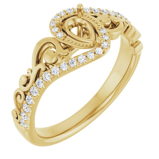 14k Yellow Gold