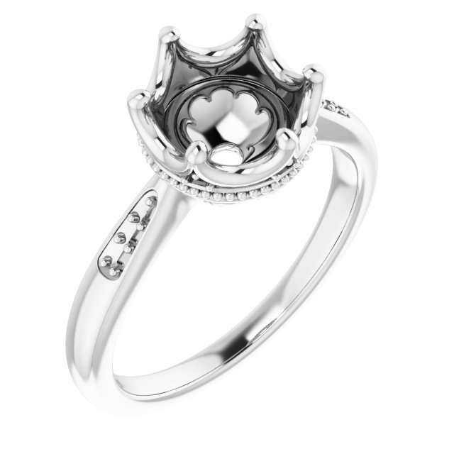 Accented Crown Ring