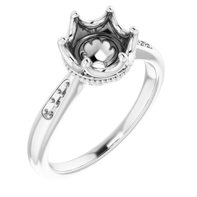 Accented Crown Ring