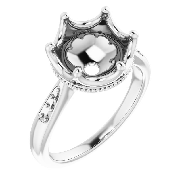 Accented Crown Ring