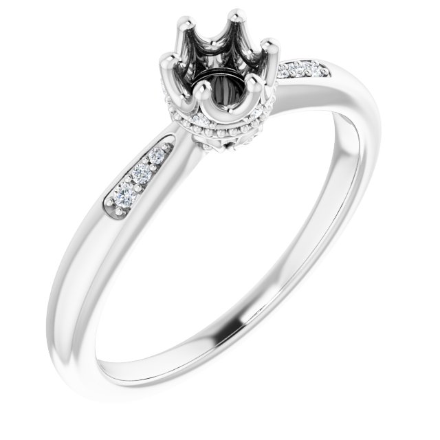 14k White Gold