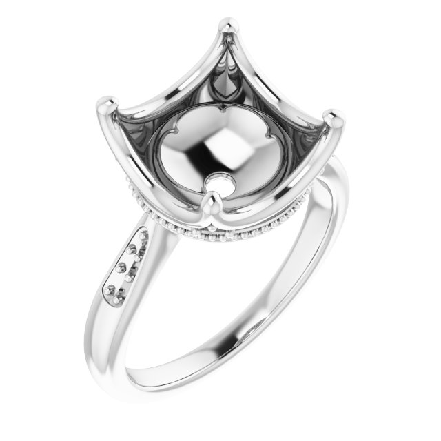 Accented Crown Ring