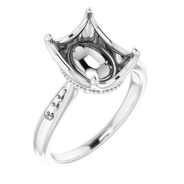 Accented Crown Ring